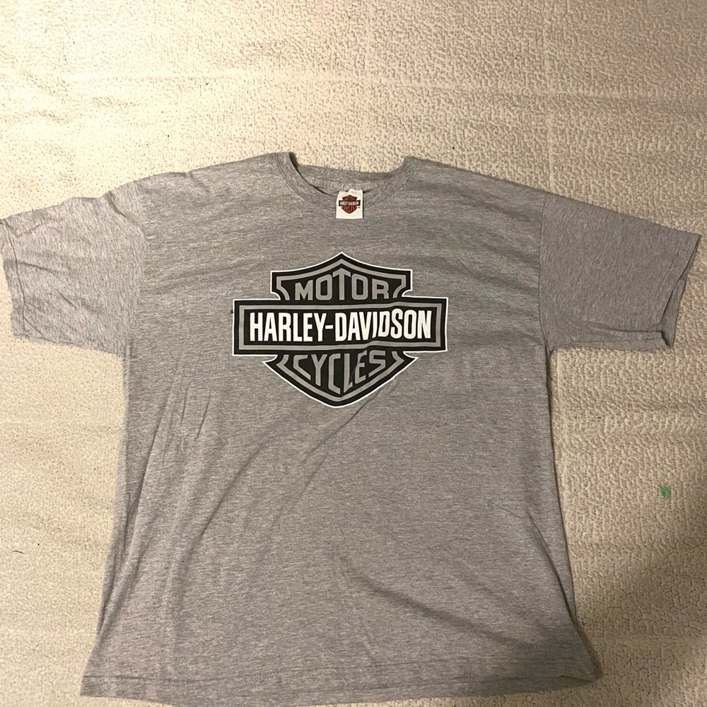 Harley Davidson tee grey